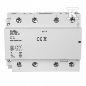 Stycznik modułowy instalacyjny 100A, 4xNO, 230V AC STM-100-40 EXT10000302
