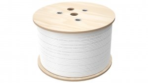 Przewód koncentryczny trishield RG6 75 Om, 1.02/4.8/6.9 PVC Eca 500m KRT102A0PV500