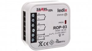 Radiowy odbiornik dopuszkowy 2-kanałowy ROP-03 LDX10000002