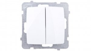 KARO Łącznik świecznikowy biały ŁP-2S/m/00