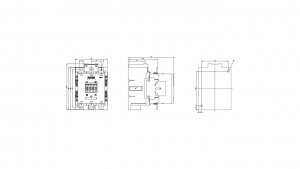 Stycznik mocy 185A 3P 220-240V AC 2Z 2R S6 3RT1056-6AP36