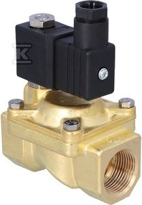 Zawór elektromagnetyczny 3/4 cala WKB2z cewką, NZ- normalnie zamknięty