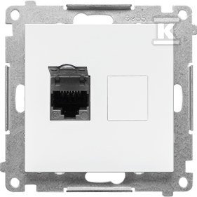 Gniazdo komputerowe pojedyncze RJ45 DMR950