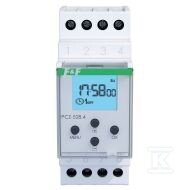 Zegar sterujący, programowalny, uniwersalny PCZ-528.4 IOS i ANDROID 24÷264V AC/DC, 1 &times; NO/NC .4