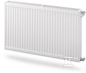 Grzejnik PURMO C21S 600x400, moc grzewcza: 536W (75/65/20°C), grzejnik stalowy płytowy z podłączeniem bocznym, PURMO Compact, biały