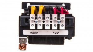 Transformator 1-fazowy bezpieczeństwa TMM 63/A 230/ 12V 4,0A, Ta 40, 16212-9968
