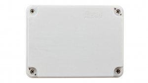 Puszka n/t hermetyczna pusta bez osłabień 158x118x76 szara PH-2A.1 28.21