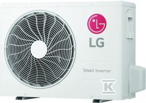 Klimatyzator 3,5 kW ścienny split jednostka zewnętrzna Dualcool Soft Air AI Deluxe LG .U12A P12SND