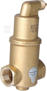 Separator mikropęcherzy Spirovent Air, GW G 1 cal