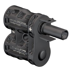 Trójnik MC4 do połączeń równoległych MC-PV-AZS4/AZB4 - EVO 2 UR/ kpl. +/- rec.