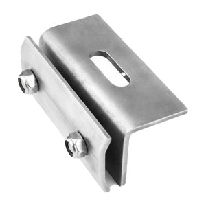 Uchwyt - blacha rąbek / A2 / 90 mm / 40 mm / 11x40 mm