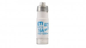 Wkładka bezpiecznikowa D01 16A gR 400V D01UQ16A E14 004311005