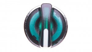 Napęd przełącznika 3 połóżeniowy zielony z samopowrotem z prawej do środka ZB4BK1833