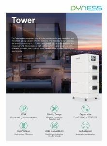 Zestaw Solis 15kW + Dyness Tower T17 (17.75 kWh)