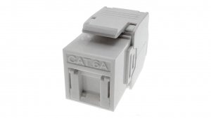 Gniazdo keystone RJ45 beznarzędziowe UTP kat. 6A Q-LANTEC