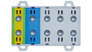 Listwa zaciskowa pięciopolowa 5x50 mm2 (3P+N+PE ) GEP-00108