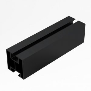 Profil aluminiowy 240cm - czarny (K-01-2400-CZ)