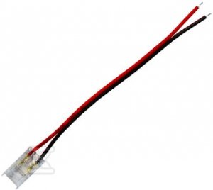 Szybkozłączka do taśm LED SC 2PIN COB/SMD IP20 PCB 8MM taśma przewód 10cm