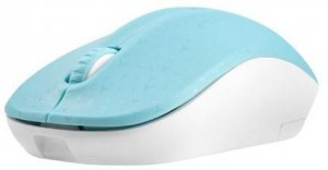 Mysz Natec Toucan 1600DPI niebiesko-biała