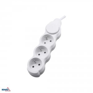 PRZEDŁUŻACZ NB 3X 2P+Z+WYŁ. 1.5MM X 1.5M