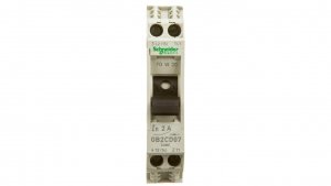 Wyłącznik termo-magnetyczny 1 N 2A AC GB2CD07