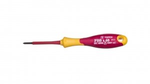 Wkrętak krzyżowy PH0 3 x 60 mm 1000V 39D475