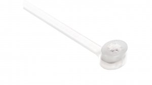 Opaska kablowa 100x2,5 biała 2-LOCK zęby stalowe BMTB1025 /100szt./