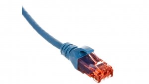 Kabel krosowy (Patch Cord) U/UTP kat.6 niebeski 2m DK-1612-020/B