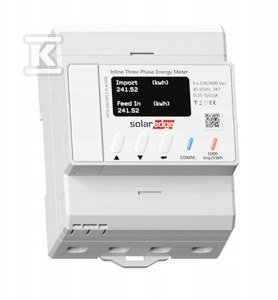 Licznik energii SolarEdge z obsługą komunikacji Energy Net 1PH/3PH 230/400V, 65A MTR-240-3PC1-D-A-MW