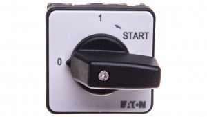 Łącznik krzywkowy 0-1-START (samopowrót) 1P 20A do wbudowania T0-1-15511/E 019875