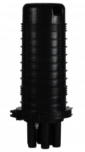 Mufa swiatłowodowa na 96 włókien (4 kasety po 24 spawy)