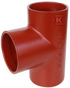 Trójnik żeliwny SML 50X50/88 (żeliwo szare bezkielichowe) 11296