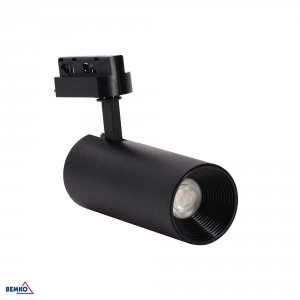SPOT COB VERKO CZARNY 1-FAZOWY 12W 3000K 900LM 24°