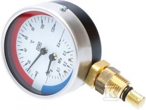 TERMOMANOMETR WP80R R1/2 0,4MPA/120ST.C