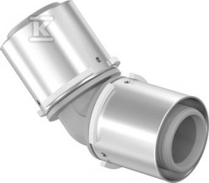 S-PRESS KOLANO 45° PPSU 75-75 