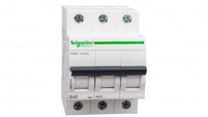 Wyłącznik nadprądowy 3P B 40A 6kA AC K60N Acti9 A9K01340