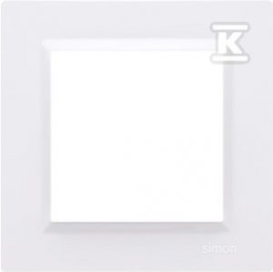 ŁĄCZNIK KRZYŻOWY BIAŁY+RAMKA SIMON10
