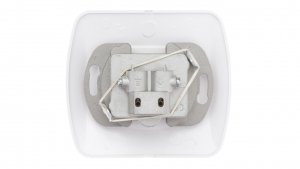 Simon Akord Gniazdo antenowe RD/TV przelotowe białe AA10/11