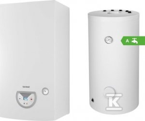 Pakiet z kotłem gazowym kondensacyjnym SILVER PRO 20 kW i zasobnikiem SWK 120