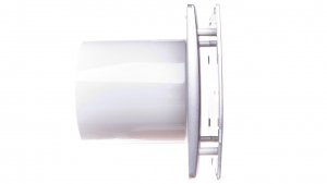 Wentylator osiowy fi 100 230V 14W 88m3/h 33dB timer i higrostat szczotkowane aluminium 100LDATHMET