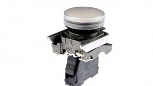 Lampka sygnalizacyjna 22mm biała 24V AC/DC LED XB4BVB1