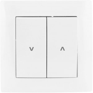 Łącznik żaluzjowy pojedynczy (dwuklawiszowy) VCX LC 12 Biały