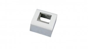 Puszka   support (metalowy)   ramka 45x45 (komplet 1M) ALANTEC OS009