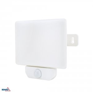 NAŚWIETLACZ LED LFX 30W 4000K 2700LM IP65 BIAŁY CZ. PIR