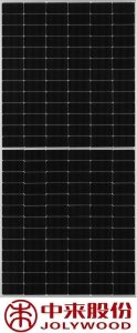 Panel PV 630Wp Jolywood JW-HD-132N-630W N-Type J-TOPCon JW Plus Series Bifacial Double Glass Transparent BF 