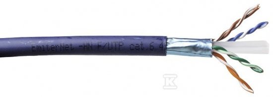 FTP KAT 6 450 MHZ, DRUT 4 X2X23AWG, LS0H