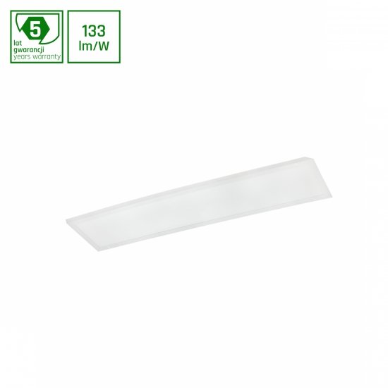 ALGINE PANEL BACKLIGHT 40W CW 230V 120st IP20  300x1200x32 BIAŁY  5 lat gw.