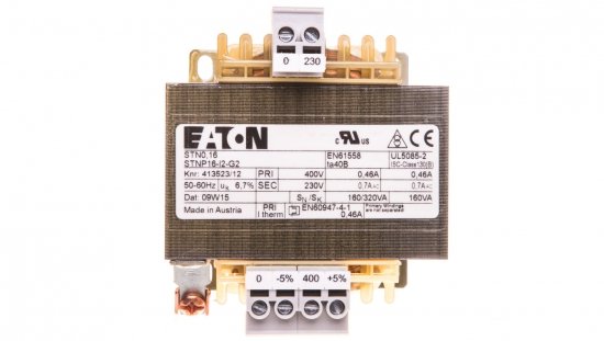 Transformator 1-fazowy 160VA 400/230V STN0,16(400/230) 204948