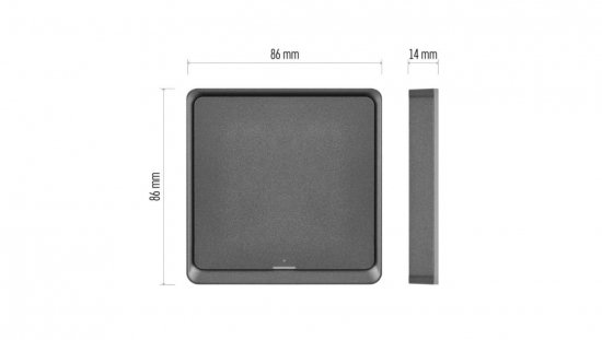 GoSmart Przenośny kontroler scenerii IP-2001ZB, ZigBee 3.0, jednoprzyciskowy H5014