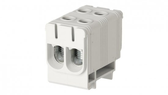 Złączka szynowa zgx 2x50 szara GEP-00051